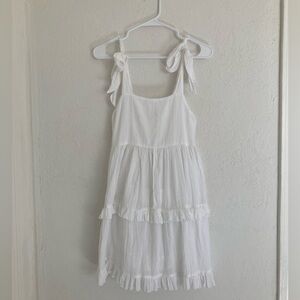 Aerie 100% cotton white dress coverup XS